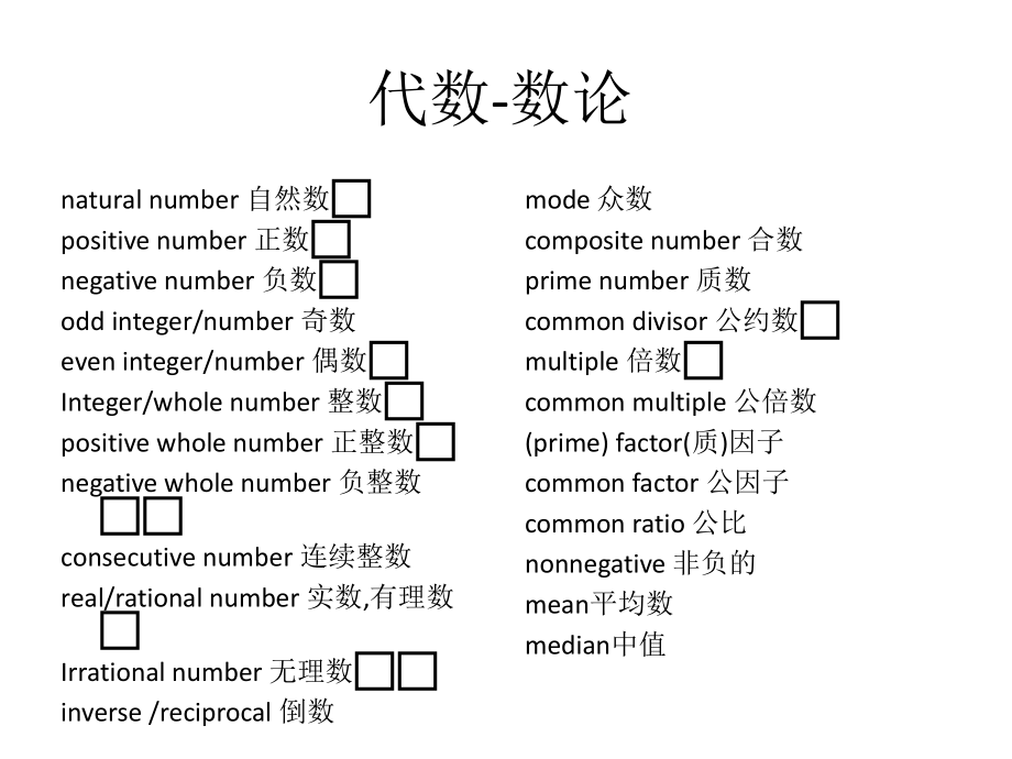 GMAT数学术语.ppt_第2页
