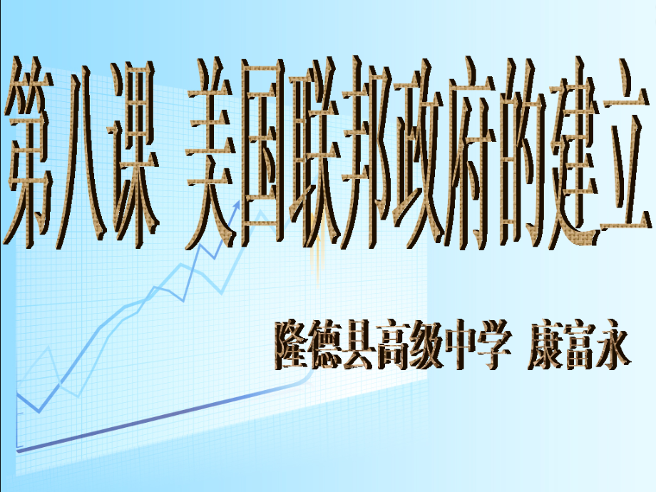 美国联邦政府的建立.ppt_第1页