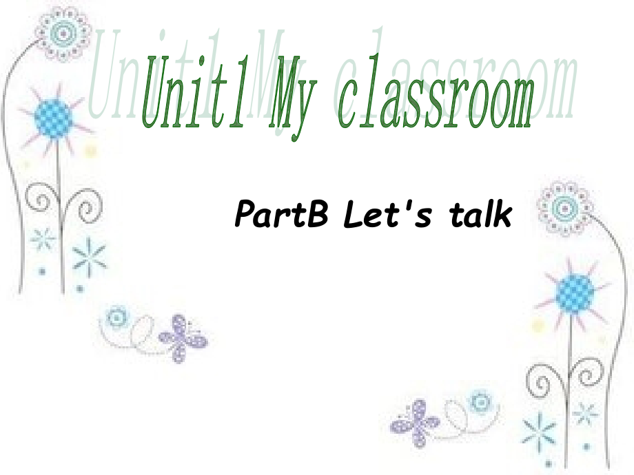 pep新版四年级上册Unit1-第5课时B-let's-talk.ppt_第1页