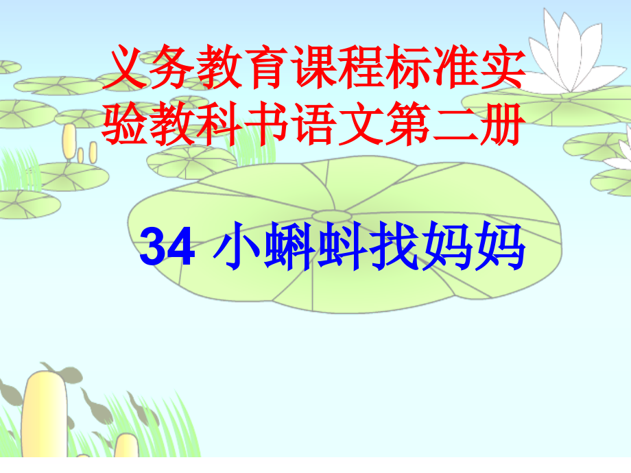 蝌蚪找妈妈.ppt_第1页