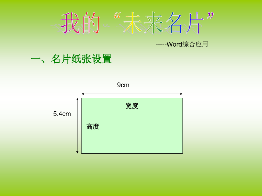 我的未来名片.ppt_第2页