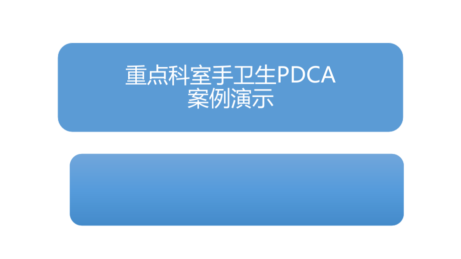 重点科室手卫生PDCA案例演示-修改完成版(3).pptx_第1页