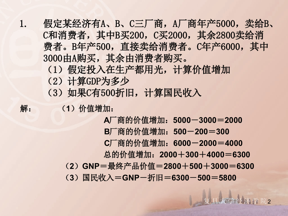 宏观经济学计算题与分析讨论题.ppt_第2页