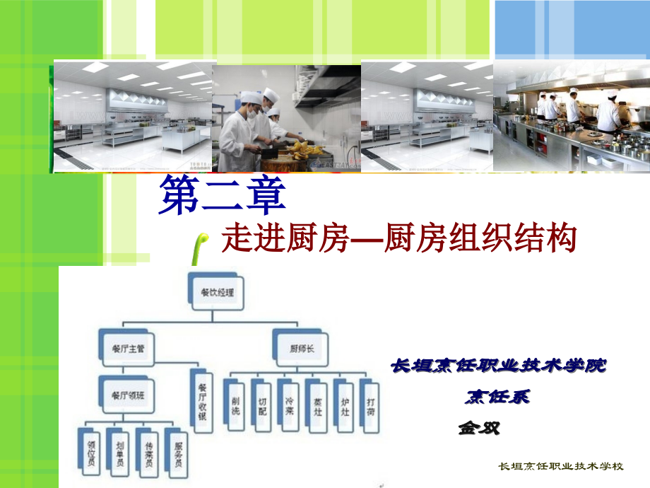 厨房管理第2章厨房组织结构.ppt_第1页