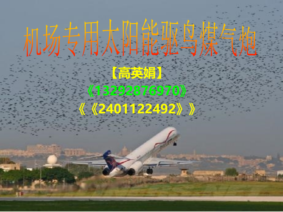 机场专用太阳能驱鸟炮工作原理.ppt_第1页