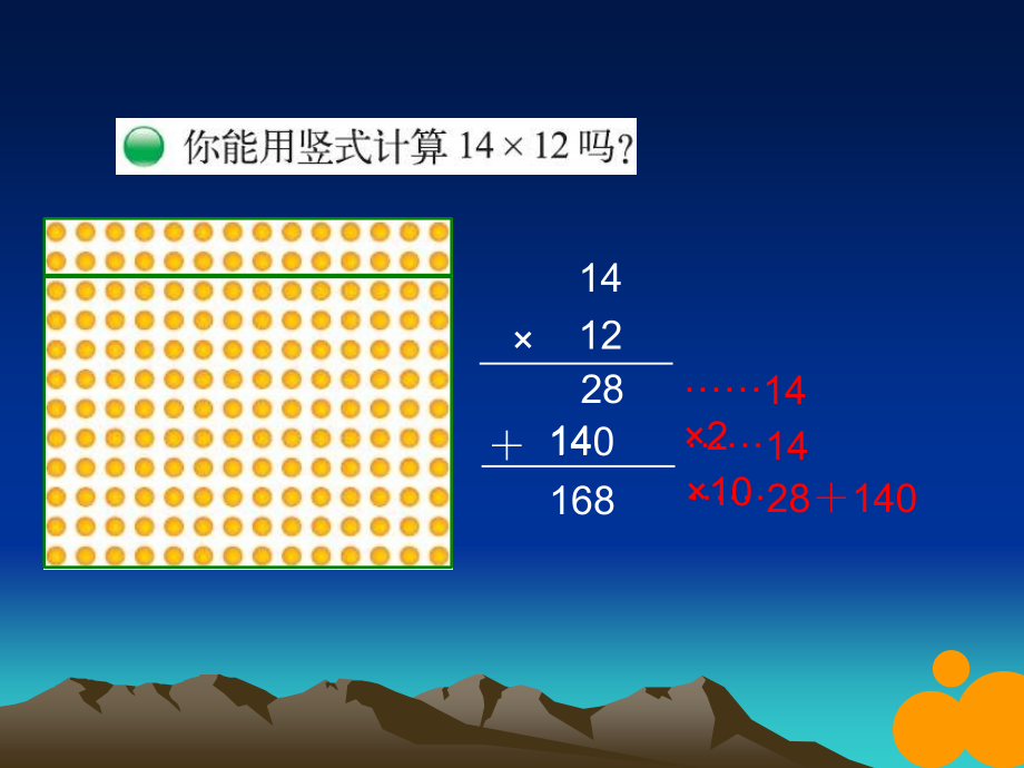 小学数学北师大三年级乘法队列表演2.ppt_第2页