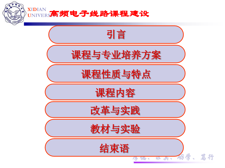 高频电子线路课程建设.ppt_第2页