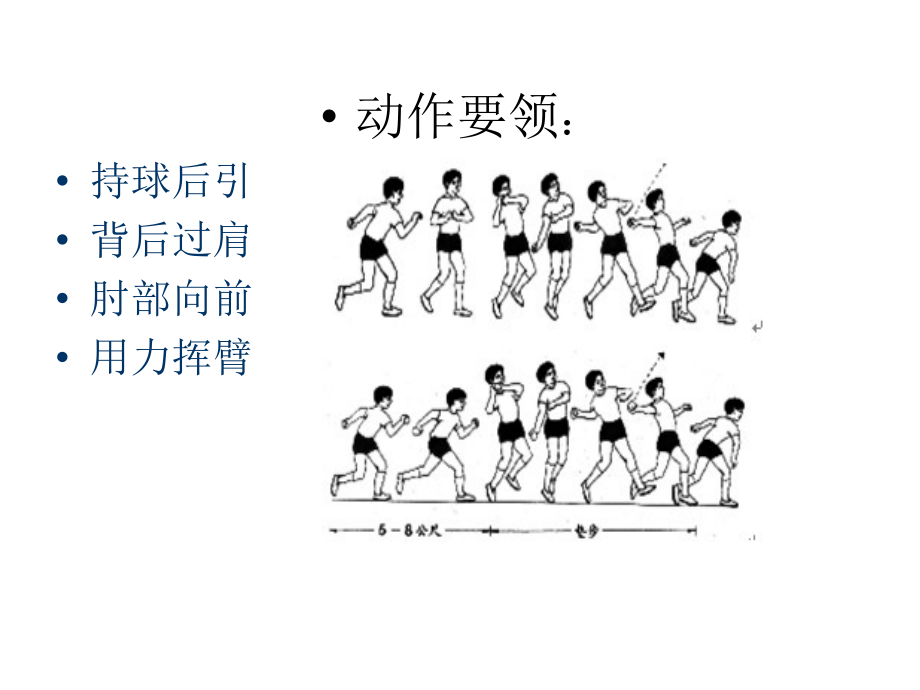 5.助跑投掷垒球技术学练.ppt_第2页