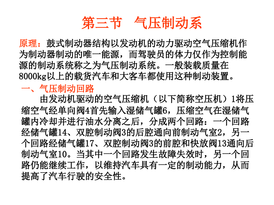 制动系统(气压、驻车、防滑).ppt_第1页