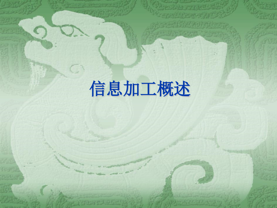 信息加工概述6.ppt_第1页