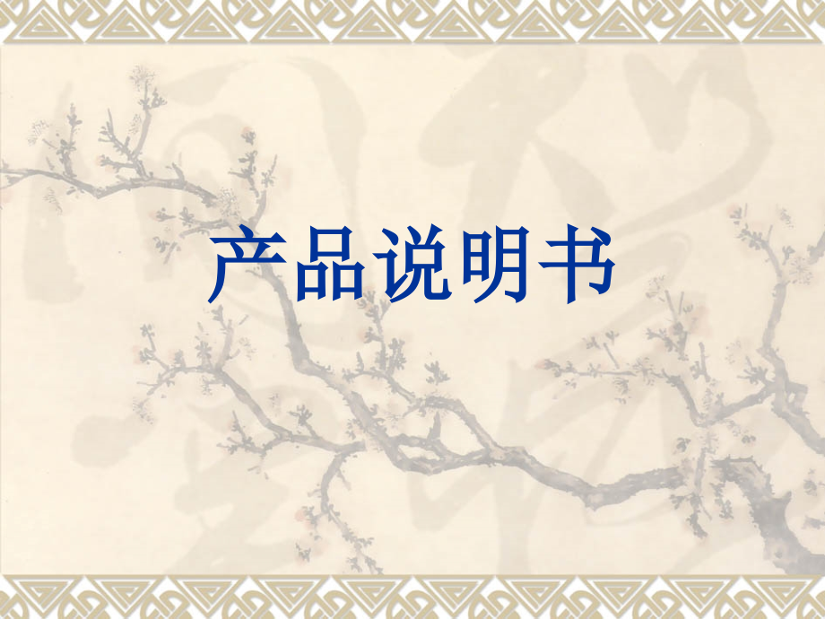 产品说明书1.ppt_第1页