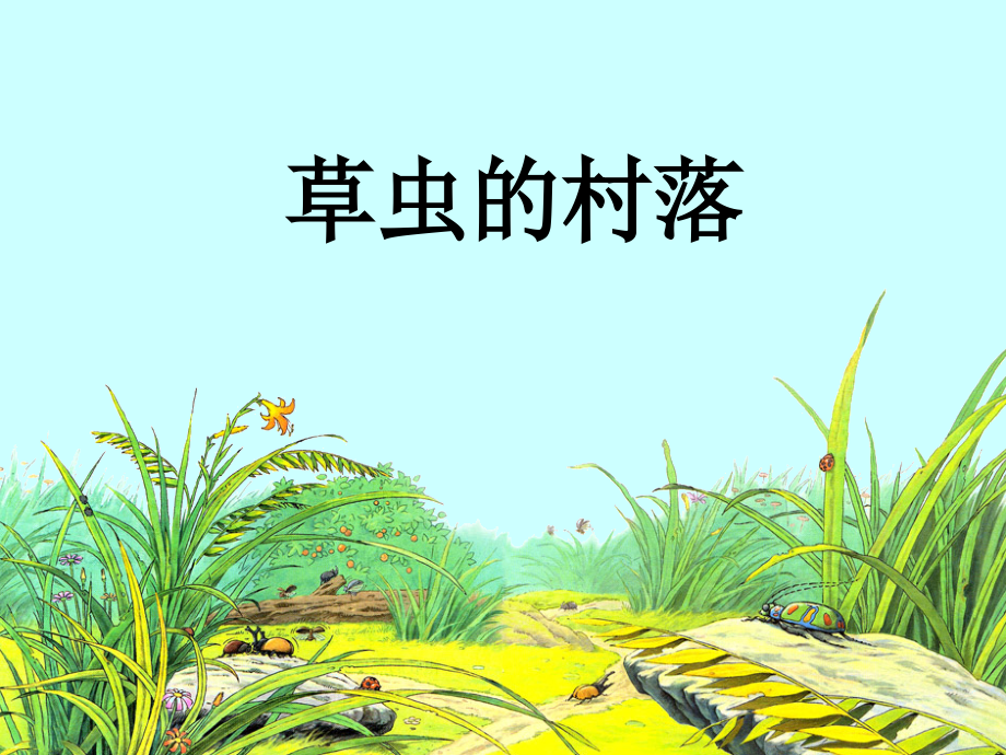 草虫的部落.ppt_第1页