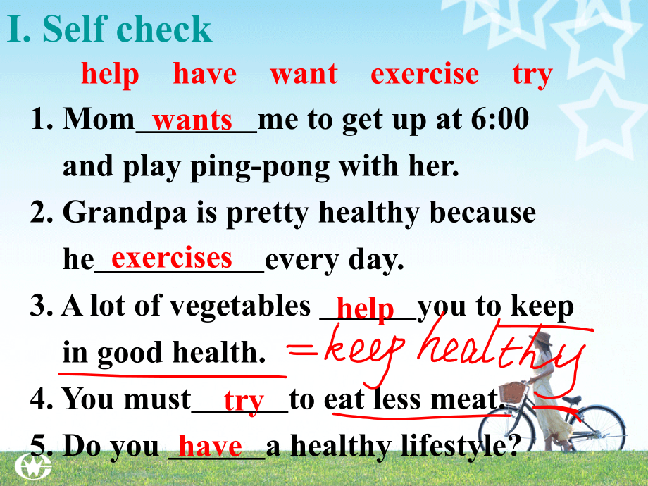 新目标英语八上Unit 1 Selfcheck课件.ppt_第2页