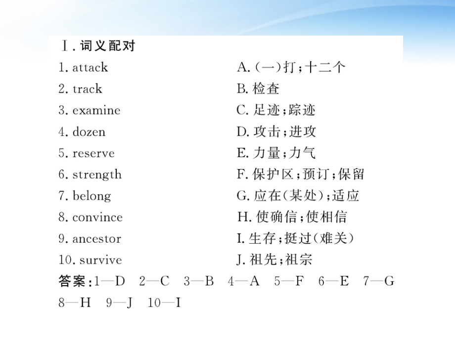 高中英语 Unit1(Tales of the unexplained)Period6课时讲练通课件 译林牛津版必修2 课件.ppt_第2页
