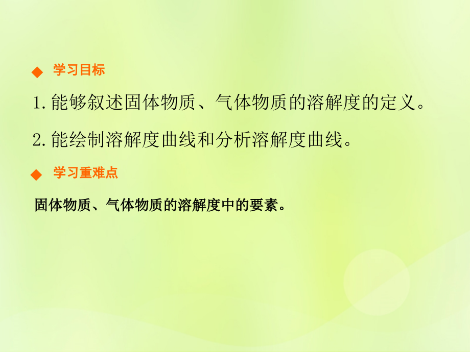 九年级化学下册 第九单元 溶液 课题2 溶解度(第2课时)高效课堂课件 (新版)新人教版 课件.ppt_第2页