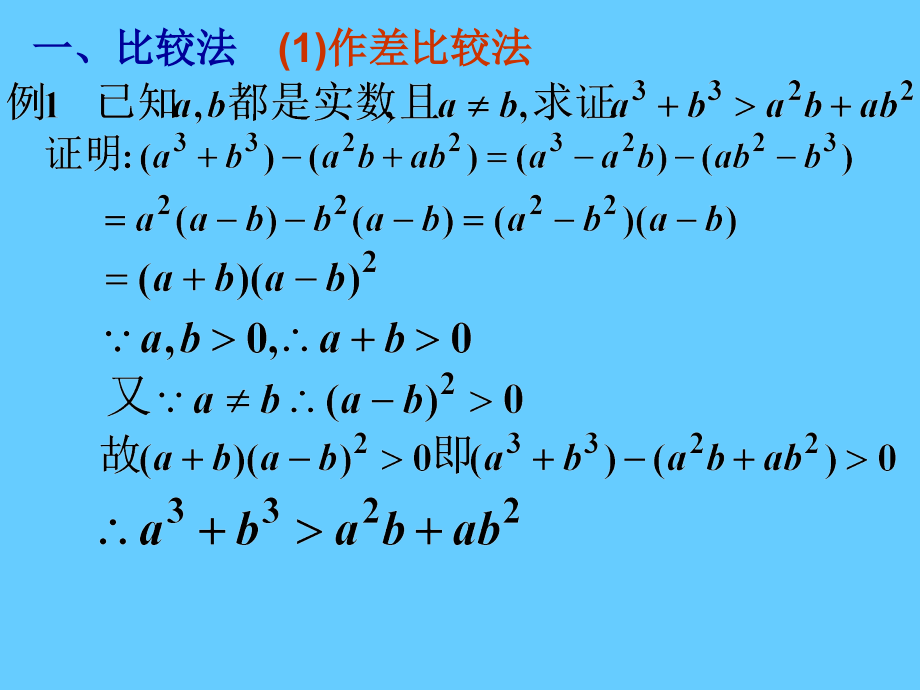 高中数学证明不等式的基本方法ppt 课件.ppt_第2页
