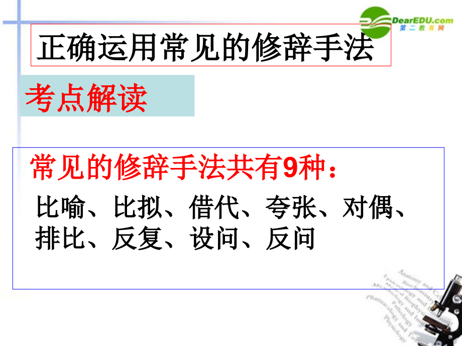 高考语文 修辞复习课件.ppt_第1页