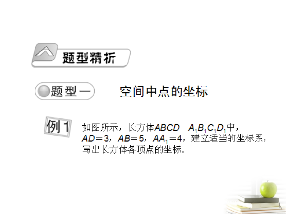 高考数学总复习 第九单元 第六节 空间直角坐标系课件.ppt_第2页