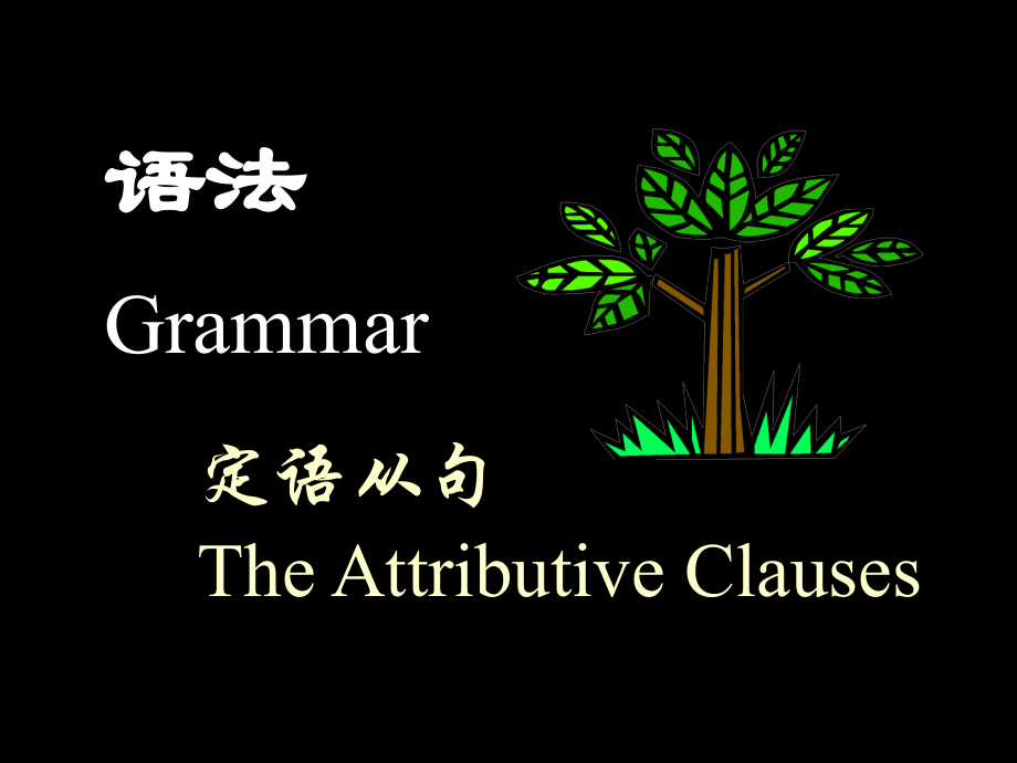 高考英语语法系列复习 定语从句四 新课标 人教版 试题.ppt_第2页