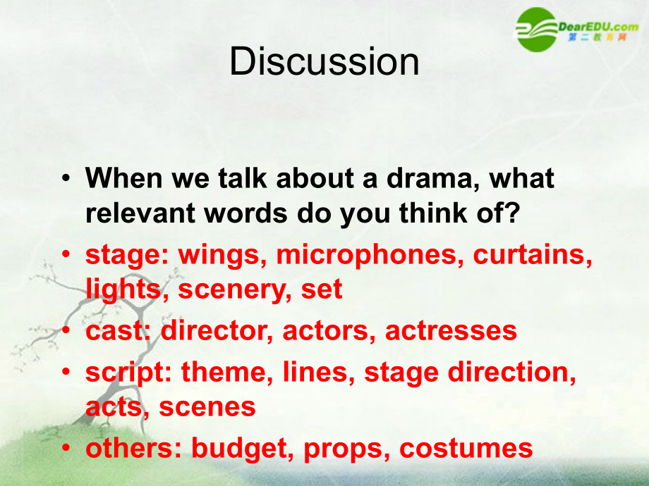 高二英语 Unit 4 Films and film events--Word power 课件.ppt_第2页