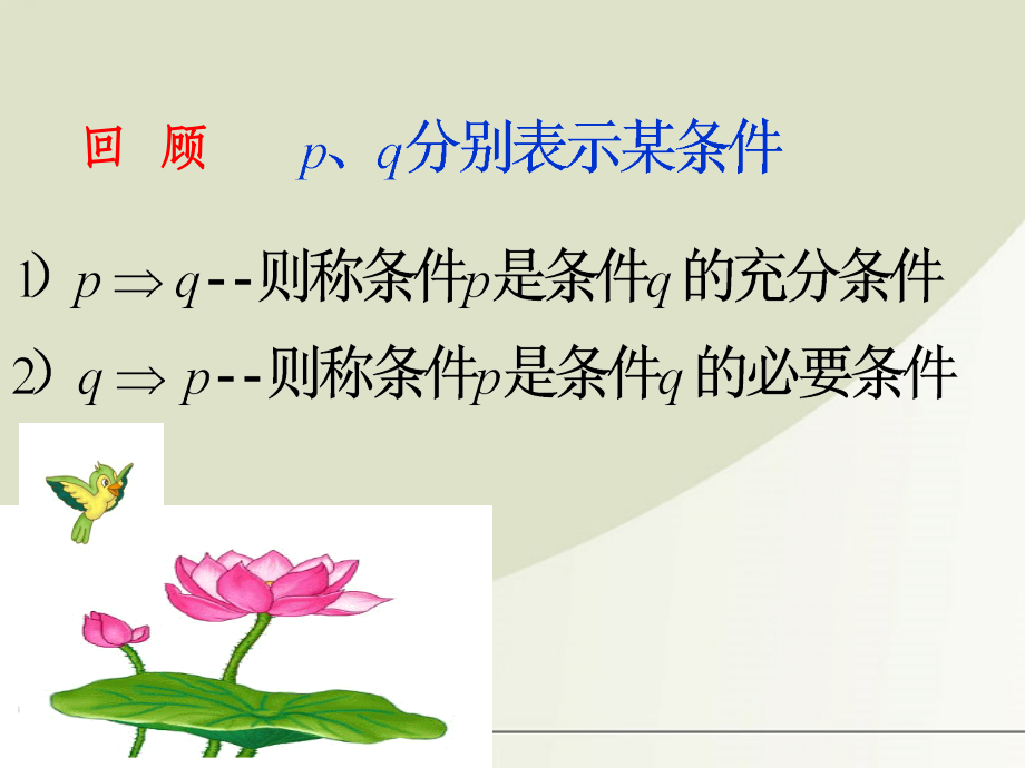 高中数学 充分 必要 充要条件课件 新人教A版选修2-1 课件.ppt_第2页