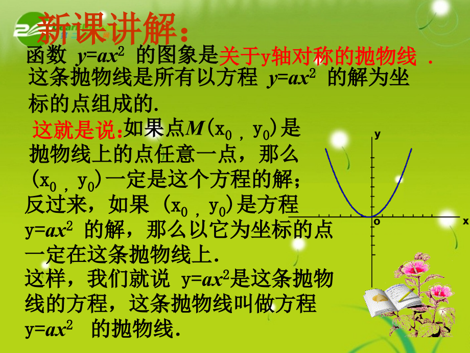 高二数学上 第七章 直线和圆的方程 ： 7.5曲线的方程(一)课件.ppt_第2页