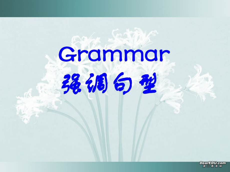 高一英语语法强调句型 新课标 人教版1 课件.ppt_第1页