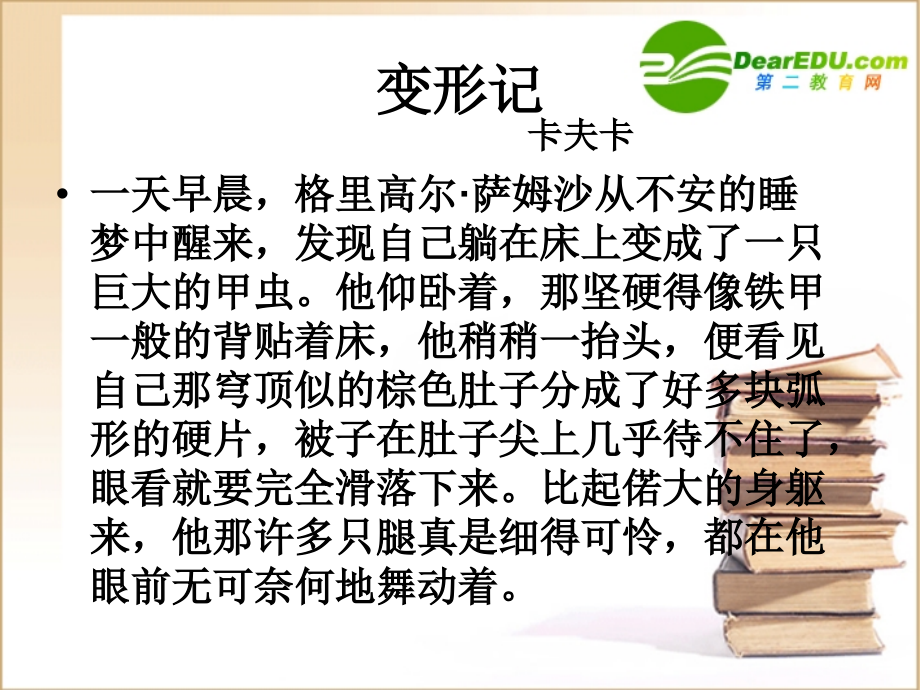高二语文(外国小说欣赏)之(沙之书)四课件.ppt_第2页