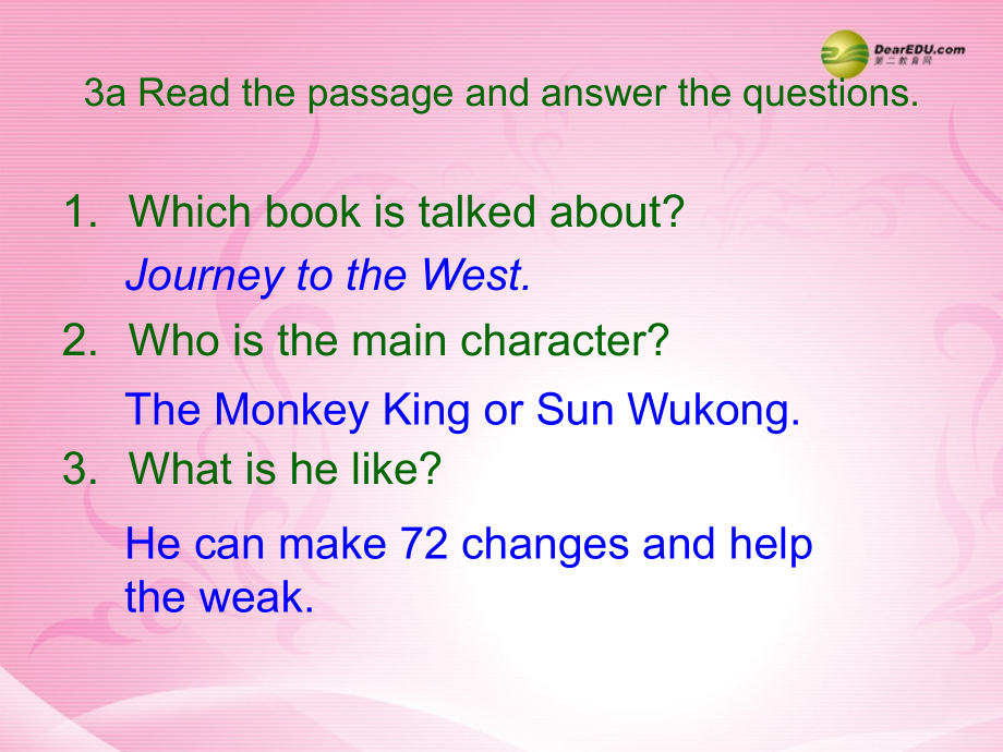 春八年级英语下册(Unit 6 An old man tried to move the mountains)Section A 3a-4c (含Grammar Focus )课件 (新版)人教新目标版 课件.ppt_第2页