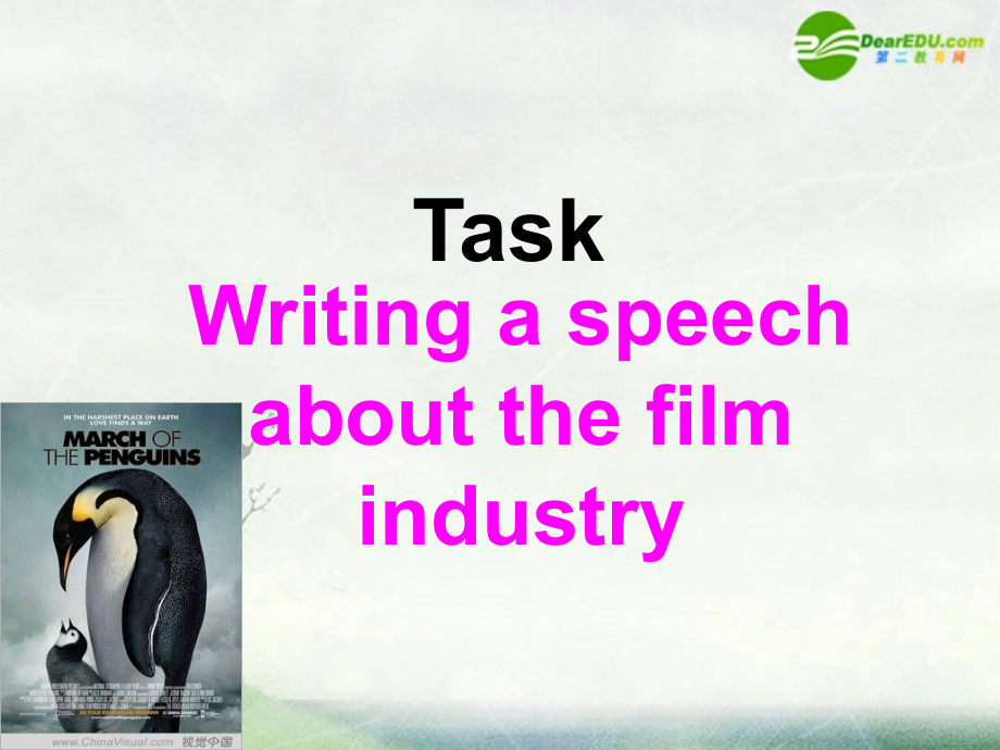 高二英语 Unit 4 Films and film events--Task 课件.ppt_第1页