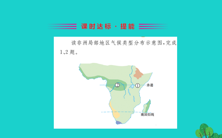 七年级地理下册 第八章 第三节 撒哈拉以南的非洲习题课件(新版)新人教版 课件.ppt_第2页