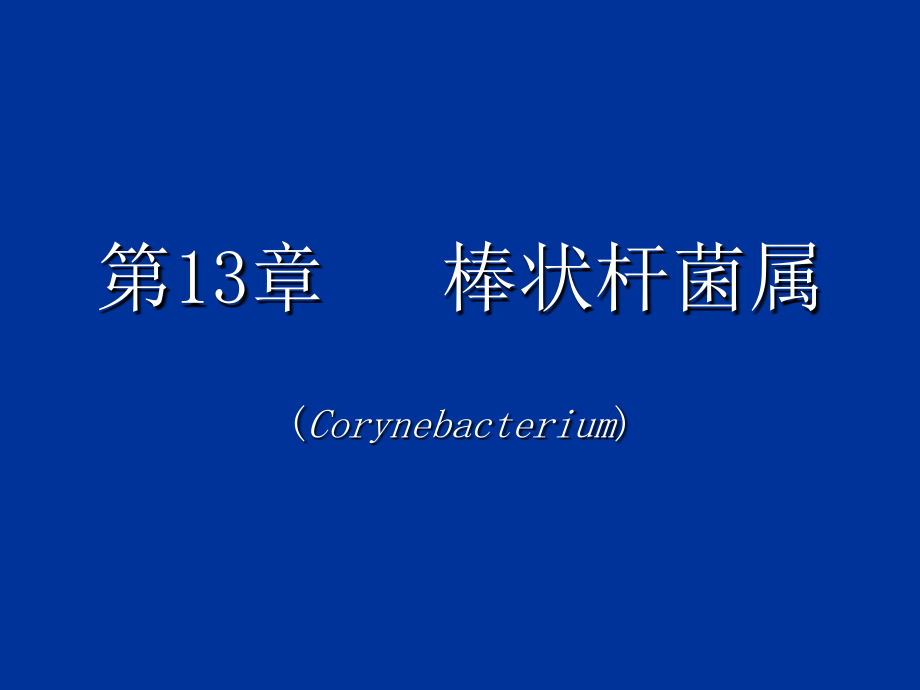 棒状杆菌属-细菌-医学微生物学-13.ppt_第1页