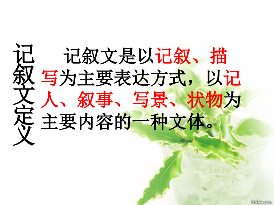 中考语文专题复习 记叙文 课件.ppt_第2页