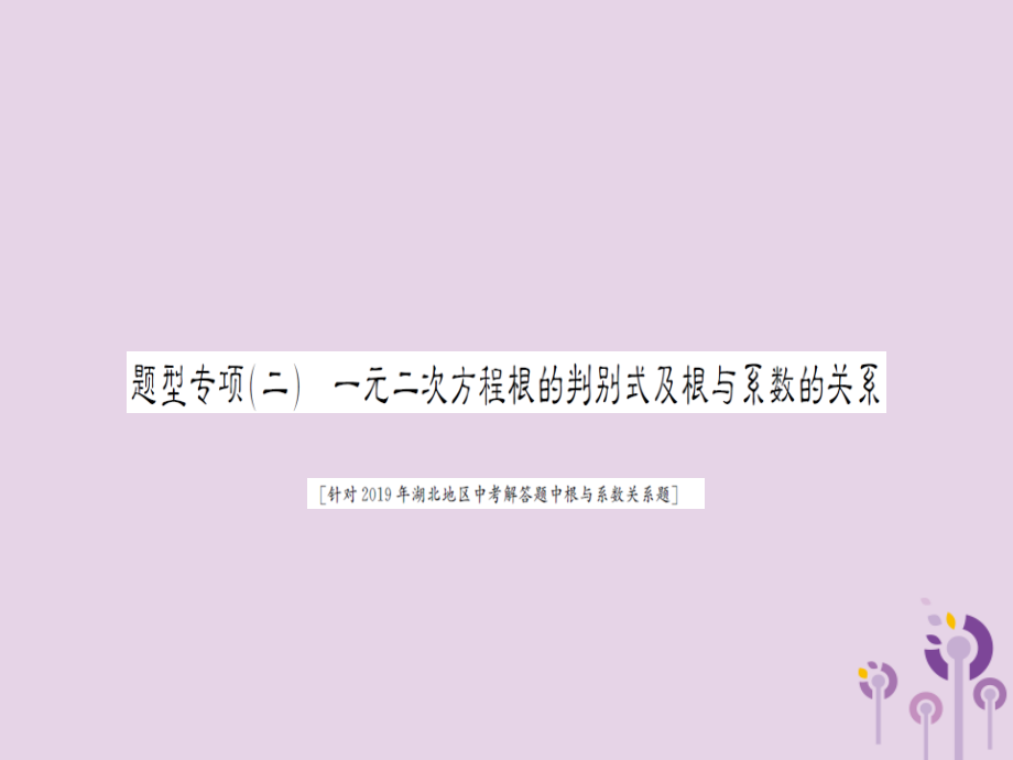湖北省中考数学二轮复习 中档题题型专项突破(二)课件.ppt_第1页