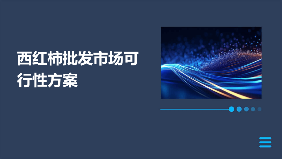 西红柿批发市场可行性方案.pptx_第1页