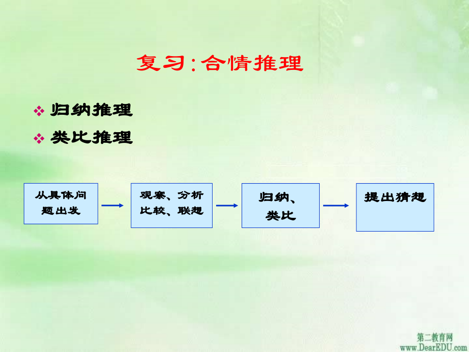 高二数学演绎推理课件 新课标 人教版 课件.ppt_第2页