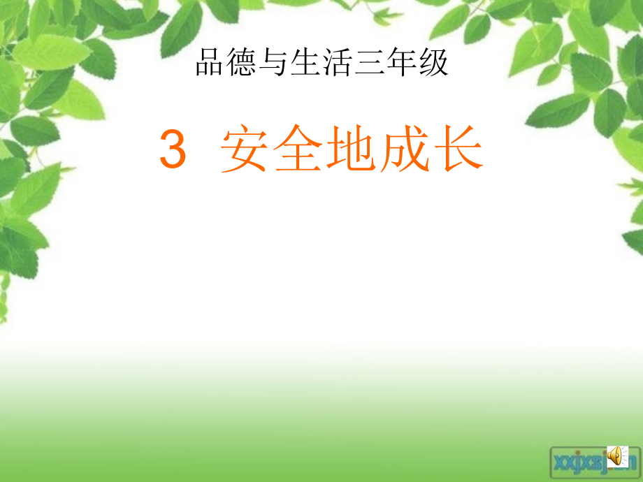 安全成长课件.ppt_第1页