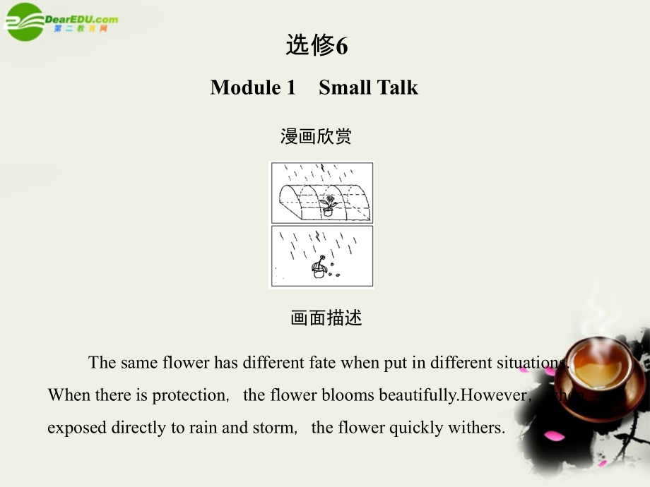 高考英语一轮复习 Module1课件 外研版选修6 课件.ppt_第1页