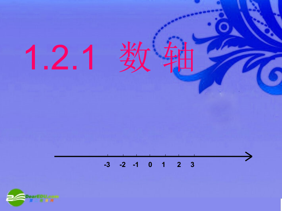 七年级数学上册 上1.2数轴相反数与绝对值课件 湘教版 课件.ppt_第1页