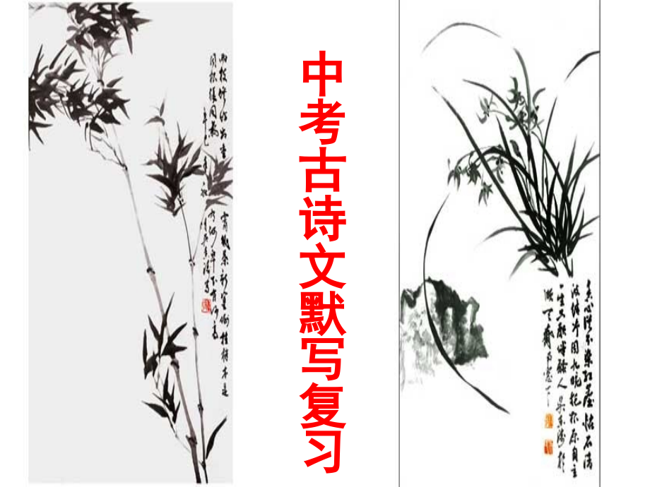 中考古诗文默写复习.ppt_第1页
