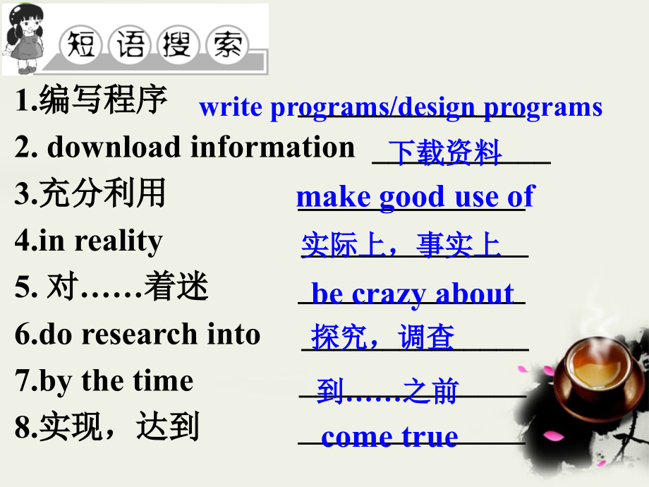 高中英语 Unit3 computersPart3 Learing about language课件 新人教版必修2 课件.ppt_第2页