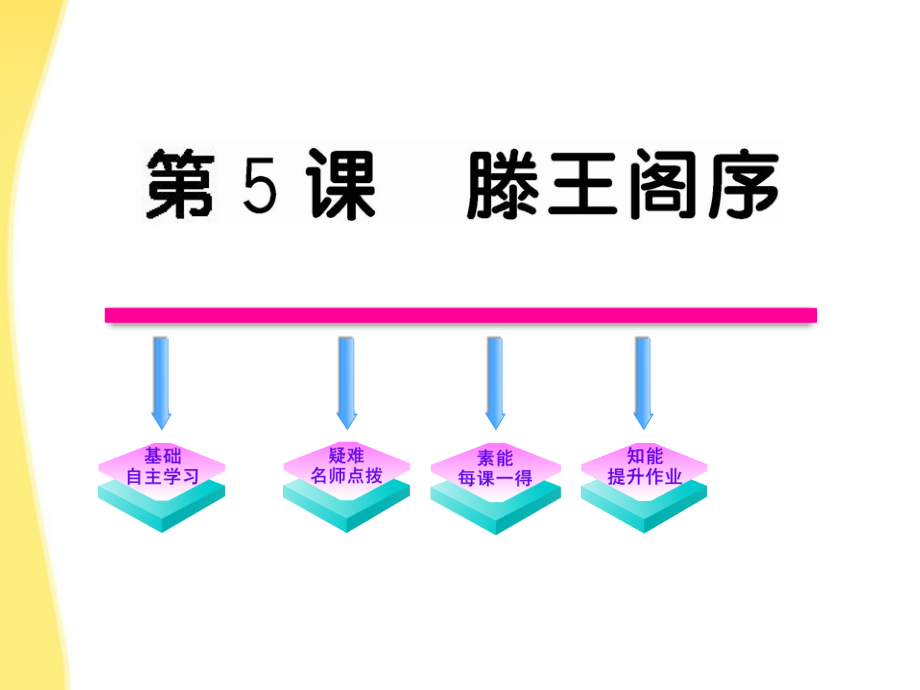 高中语文 25(滕王阁序)课件 新人教版必修5 课件.ppt_第1页