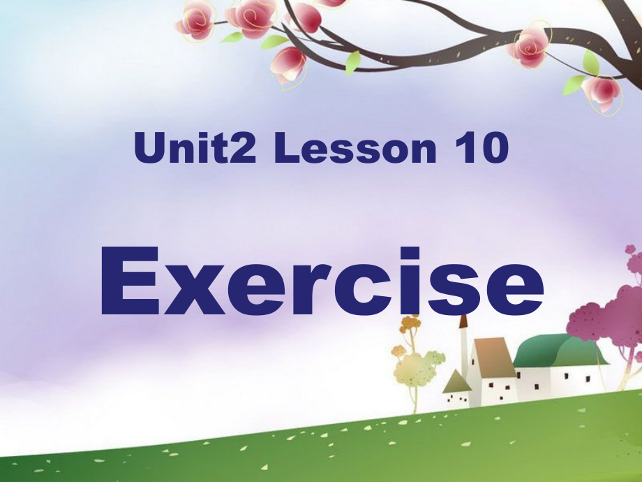 Lesson10Exercise.ppt_第1页