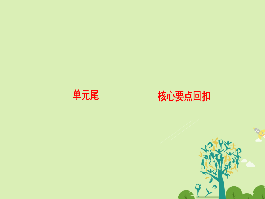 高中英语 Unit 2 The Olympic Games单元尾 核心要点回扣课件 新人教版必修2 课件.ppt_第1页