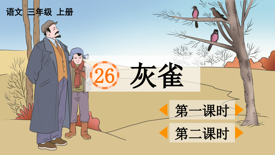 2023年部编版三年级上册语文《灰雀》课件.ppt_第1页