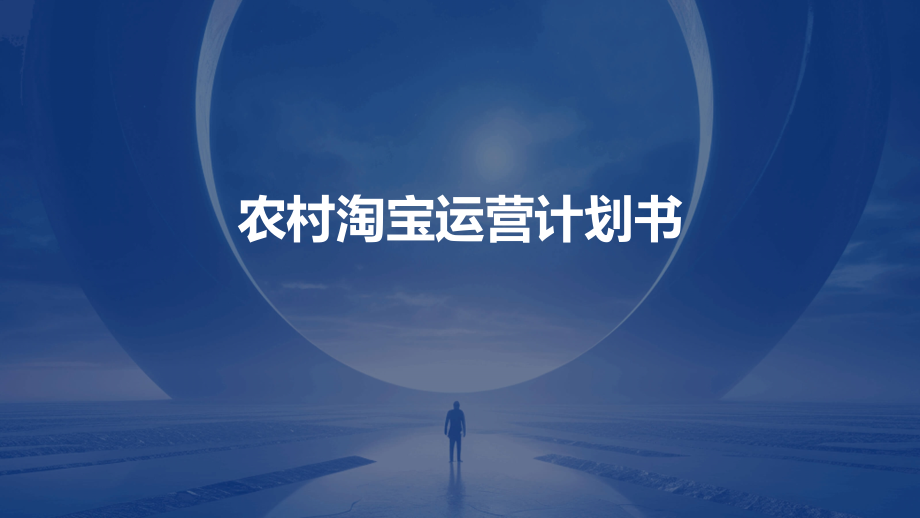 农村淘宝运营计划书.pptx_第1页