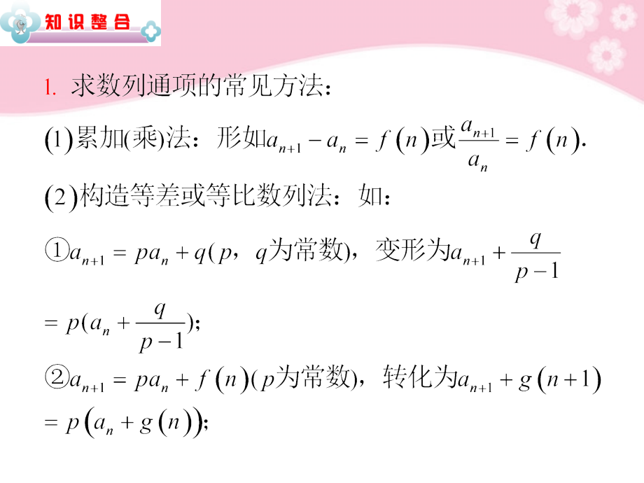 高中数学第2轮总复习 专题3第11讲 数列模型、数列与不等式综合问题课件 文 新人教版 课件.ppt_第2页