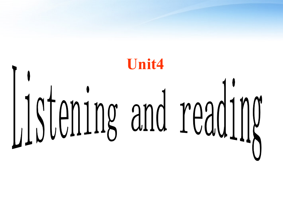 高中英语 Unit4 Task课件 新人教版必修2 课件.ppt_第1页
