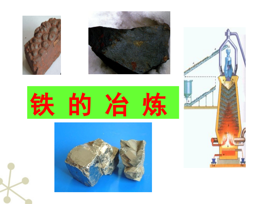 九年级化学 铁的冶炼课件 沪教版 课件.ppt_第1页