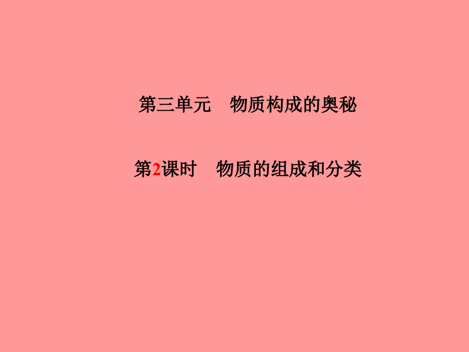 (潍坊专版)中考化学总复习 第一部分 系统复习 成绩基石 第三单元 物质构成的奥秘 第2课时 物质的组成和分类课件 新人教版 课件.ppt_第2页